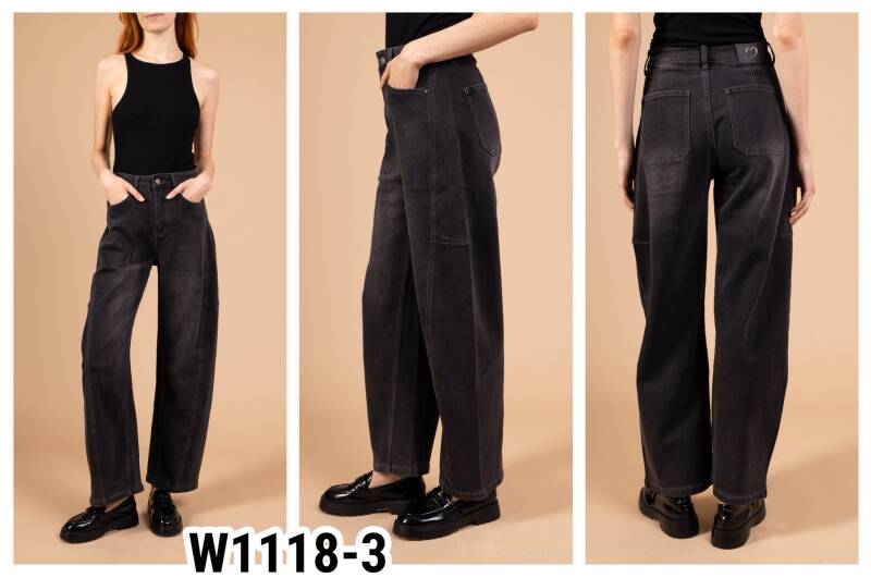 Spodnie damskie jeansy Roz XS-XL, 1 Kolor Paczka 10 szt